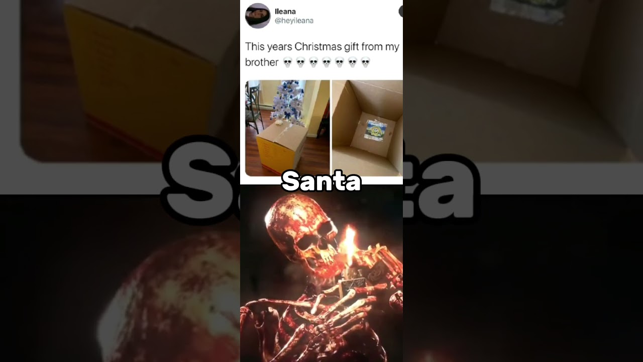 Christmas gift #meme #santa