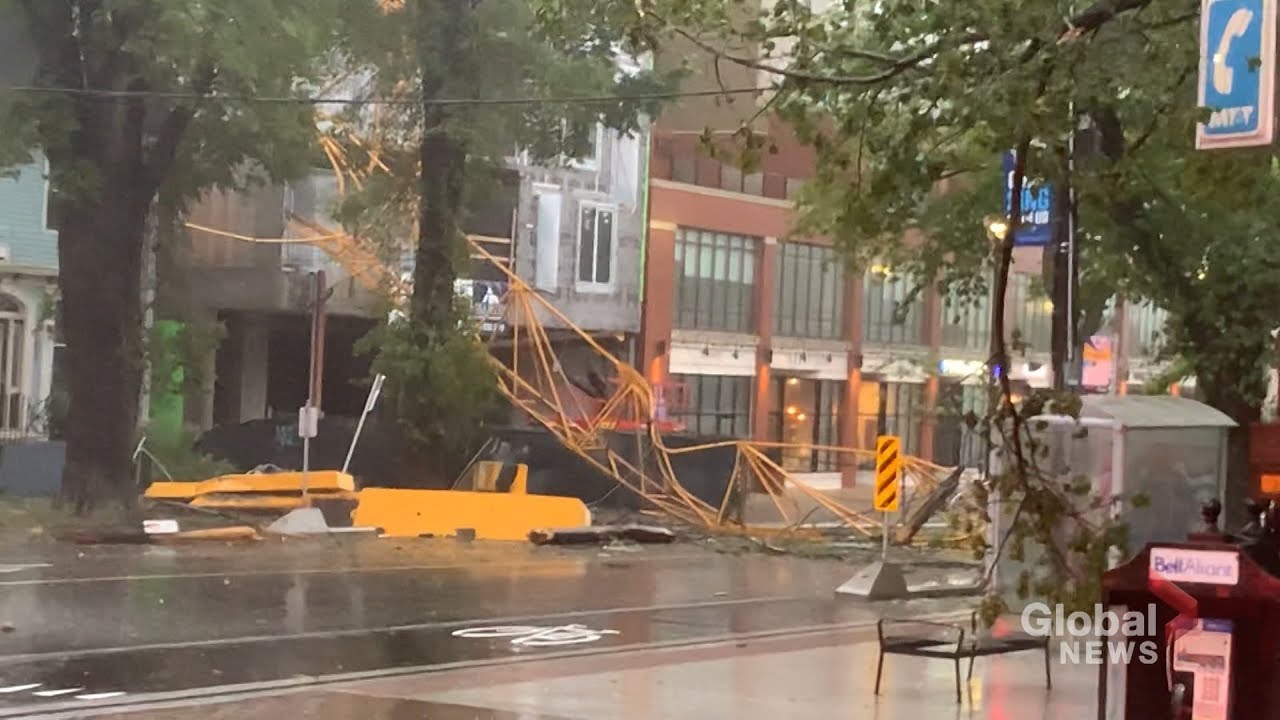 Hurricane Dorian: Storm blows through Nova Scotia downing trees and flooding roads