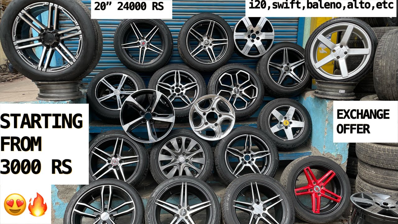 Mayapuri alloywheel market|cheapest alloy wheels and tyre (mayapuri part 6) Trend alloywheels