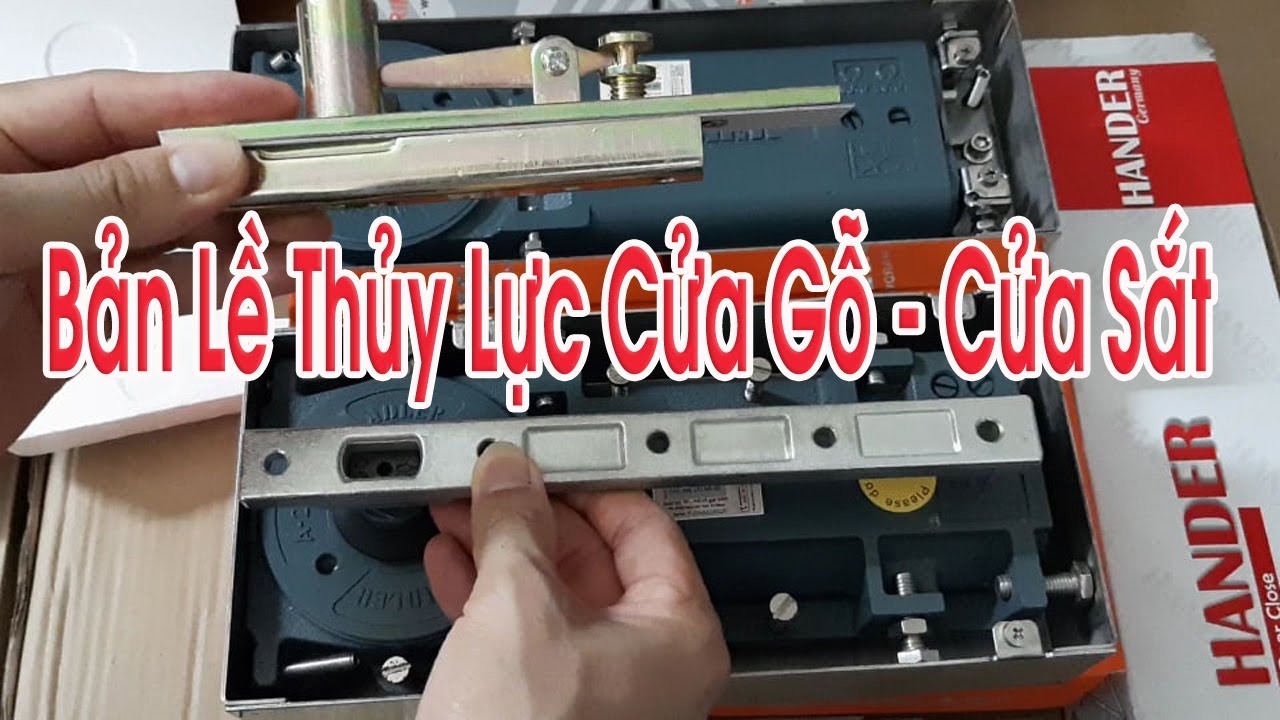 Bản Lề Thủy Lực Cửa Gỗ và Cách Lắp Đặt phụ kiện đi kèm