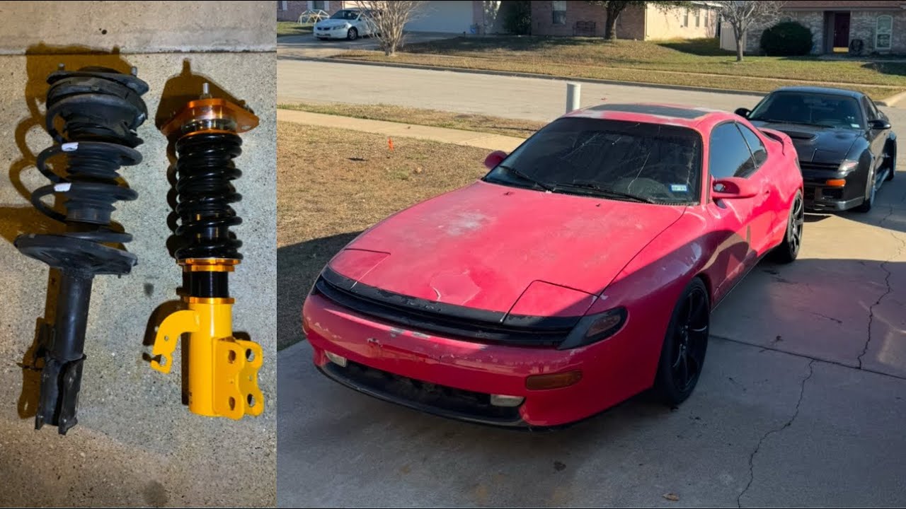 Coilover Install on 1990 5th Gen Celica