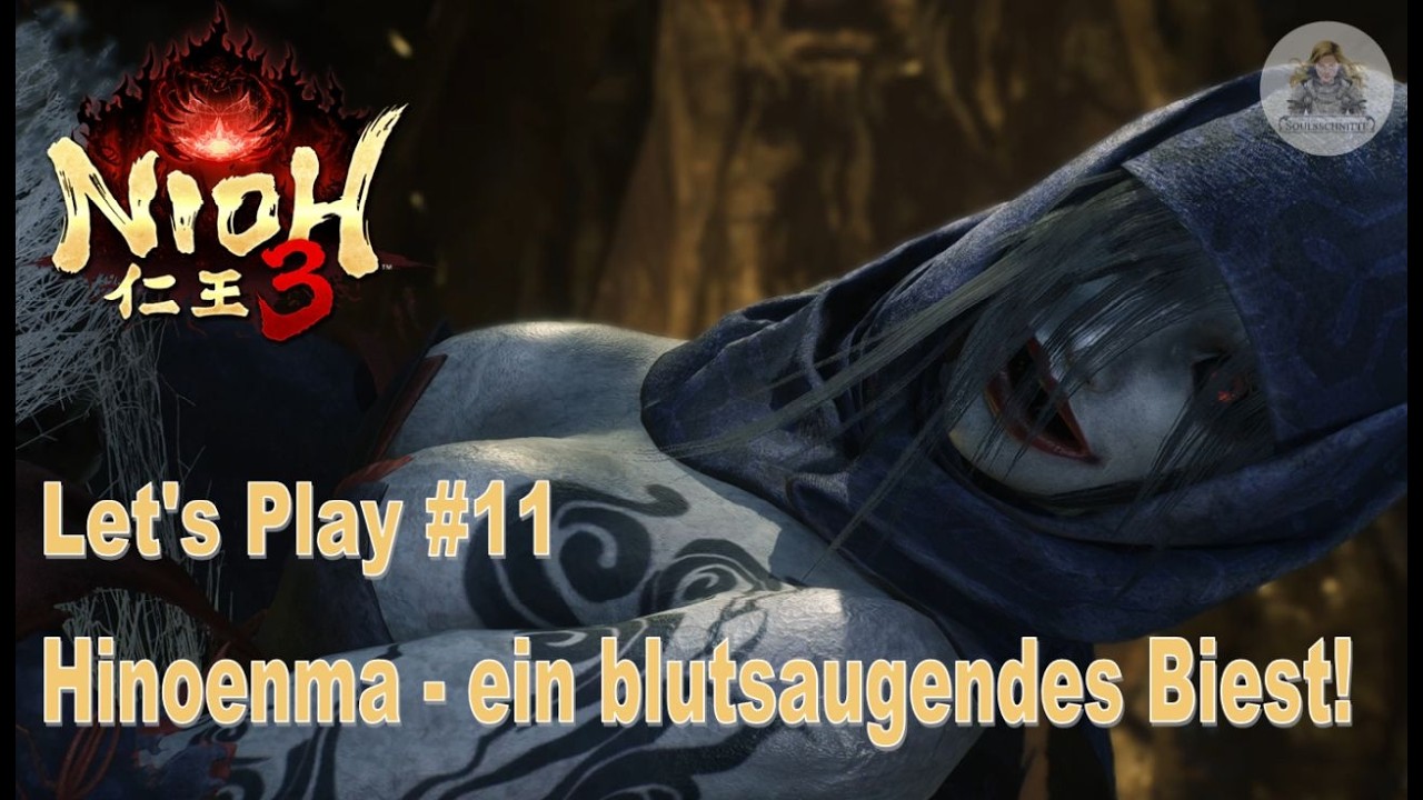 Nioh 3 - Let's Play #11 - Überfluss des Bösen, Teil 2 - Geisterhöhle & Boss Hinoenma