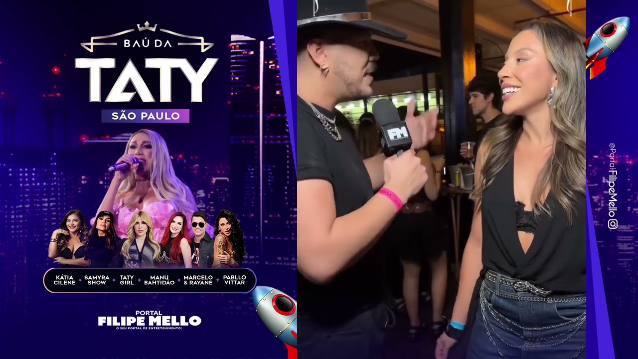 Filipe Mello entrevista Renata Saldanha a Ganhadora do BBB25 no Baú da @TatyGirl mo CTN