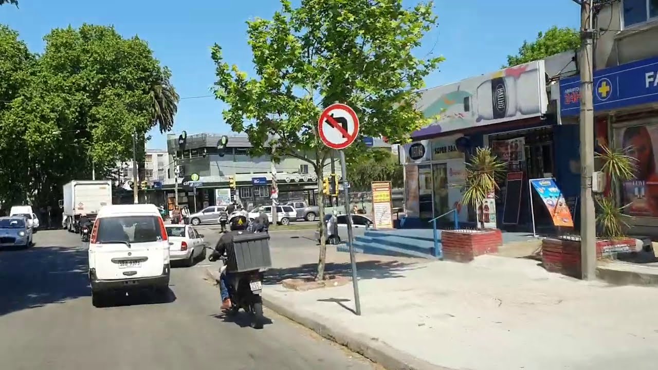 Av. San Martin de punta a punta, Montevideo Uruguay