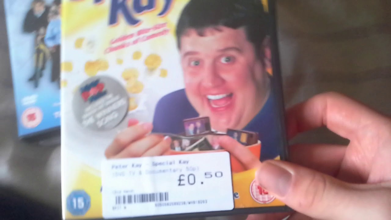 My Peter Kay DVD collection part 1.