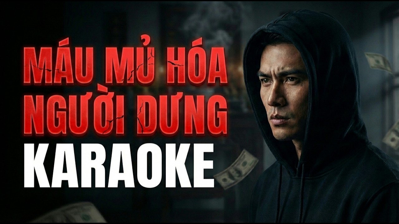 MÁU MỦ HÓA NGƯỜI DƯNG (KARAOKE) | Bolero Blues Buồn Về Gia Đình | Tone Nam | CAT Karaoke