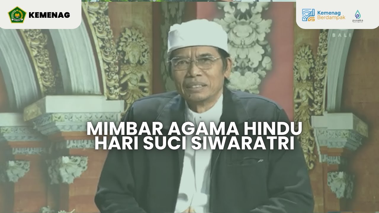 Mimbar Agama Hindu - Hari Suci Siwaratri