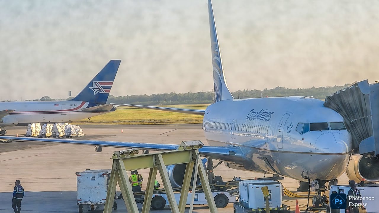Vuelo de Santo Domingo a Panamá Copa Airlines| Aeropuerto Las Americas RD 🇩🇴 Despegando con Copa Air