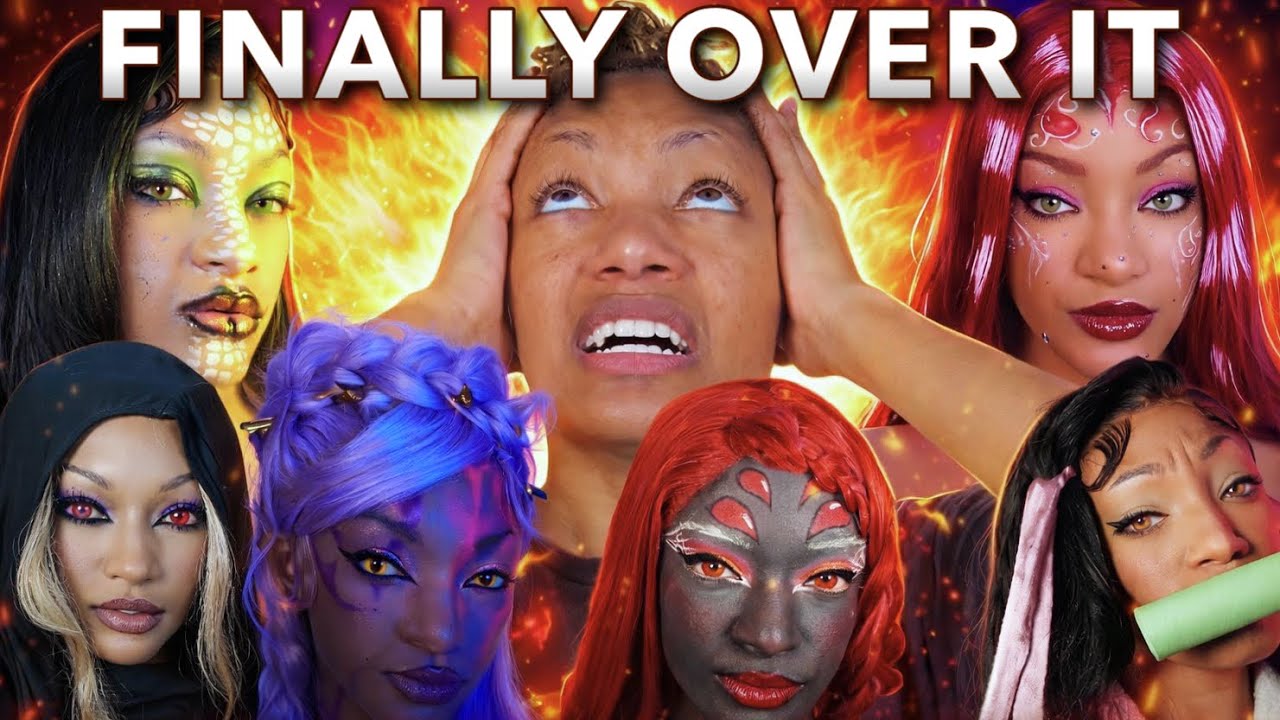 i QUIT creative makeup