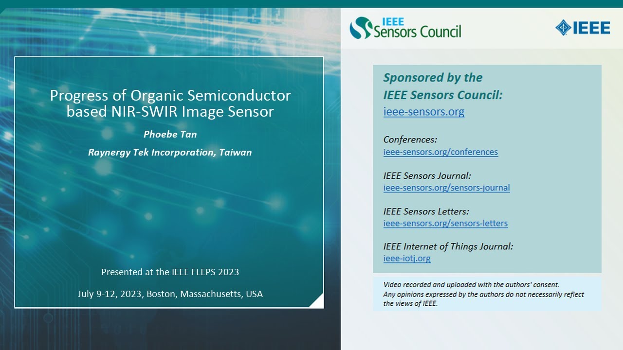Progress of Organic Semiconductor based NIR-SWIR Image Sensor