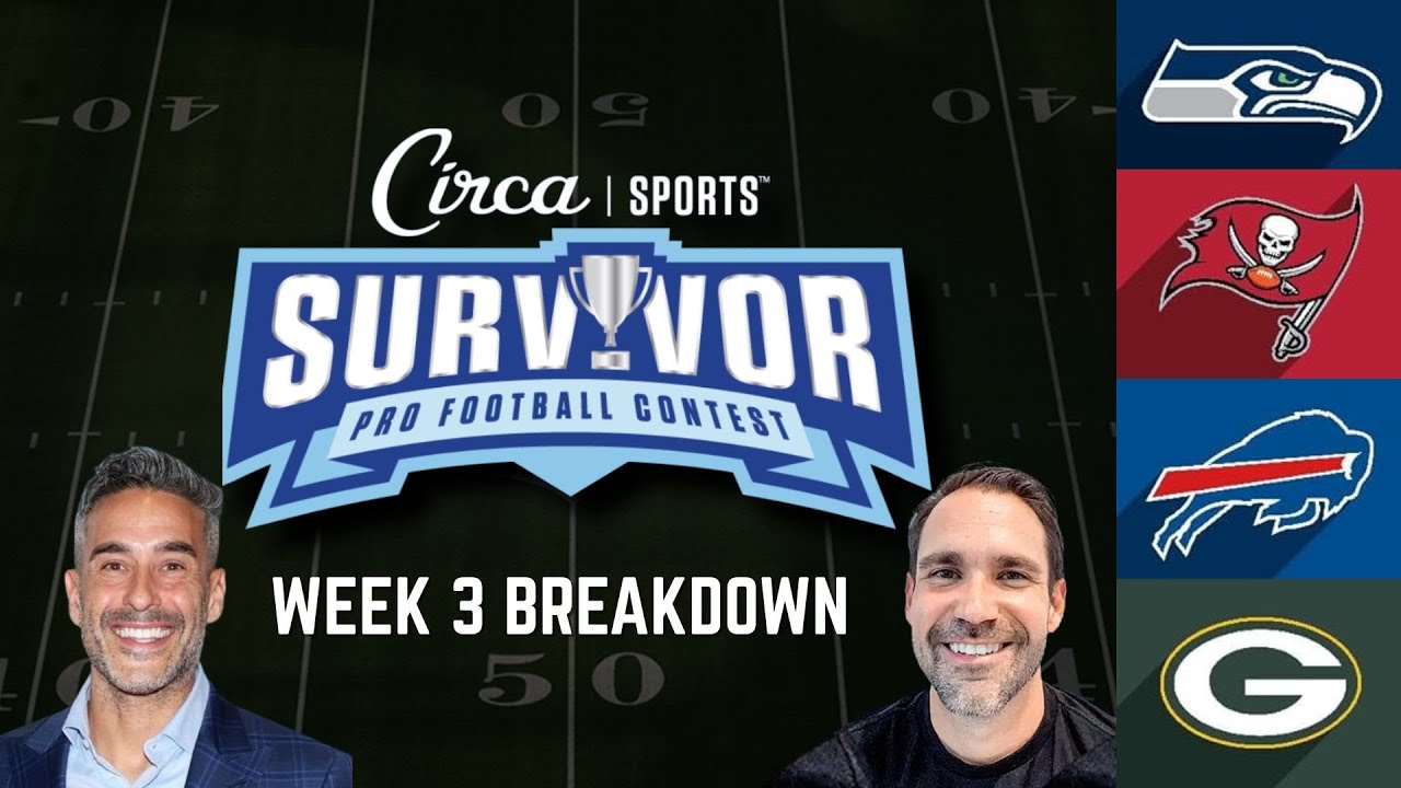 Circa Survivor NFL Week 3 LIVE Breakdown
