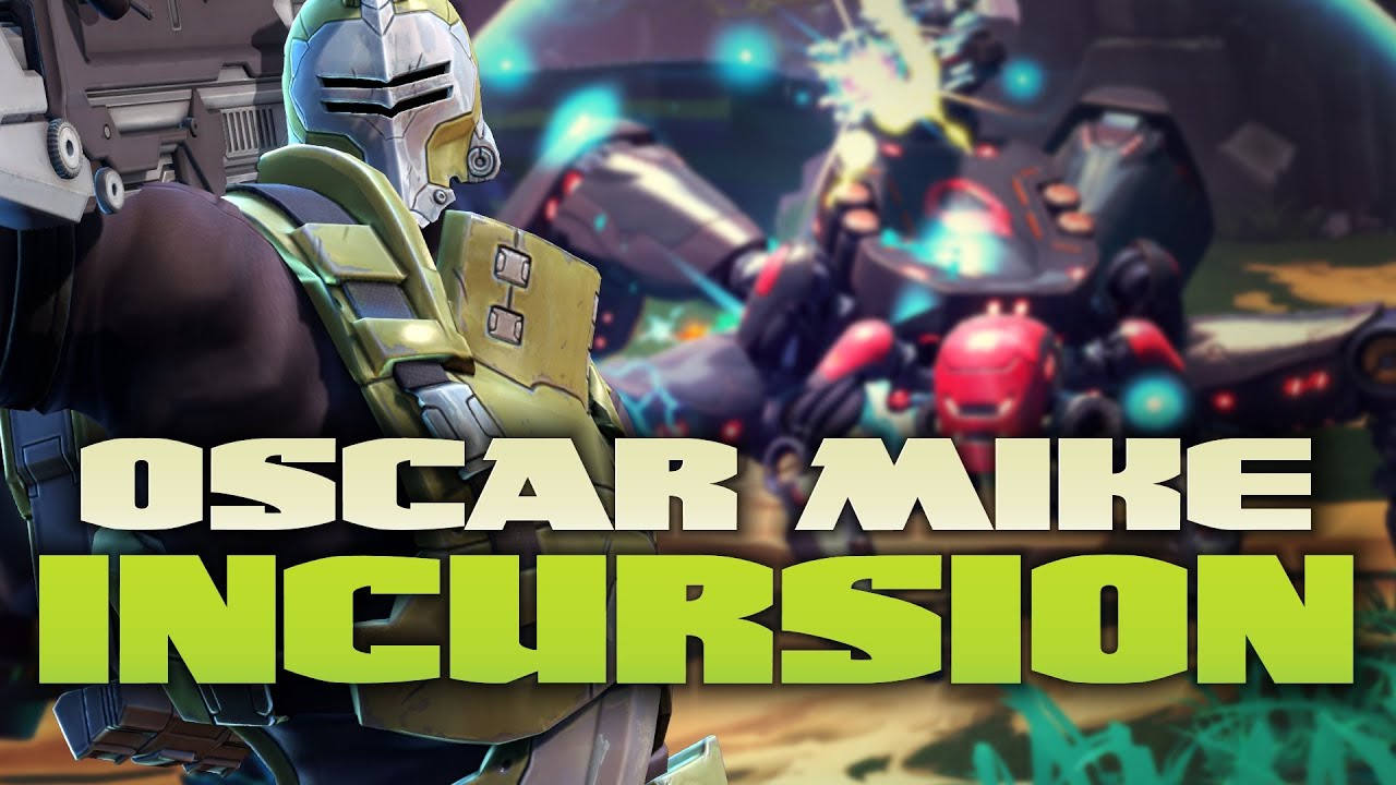 Pushing lanes with Oscar Mike on Incursion || #Battleborn