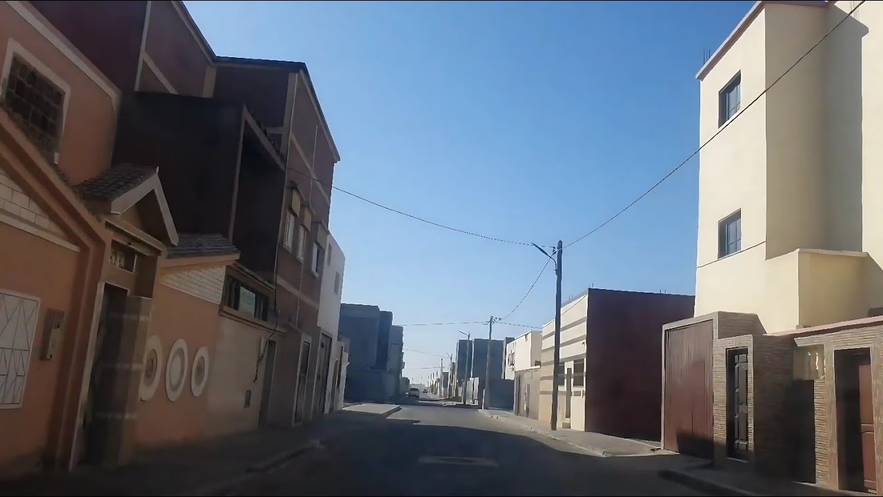 جولة خفيفة بالسيارة 🚘  في فم الواد و مدينة المرسى إقليم  العيون المغربية أجواء جميلة