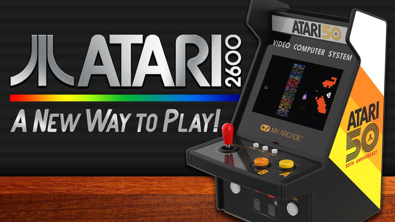 Atari Micro Player Pro | Обзор Atari VCS / 2600 Classics от My Arcade