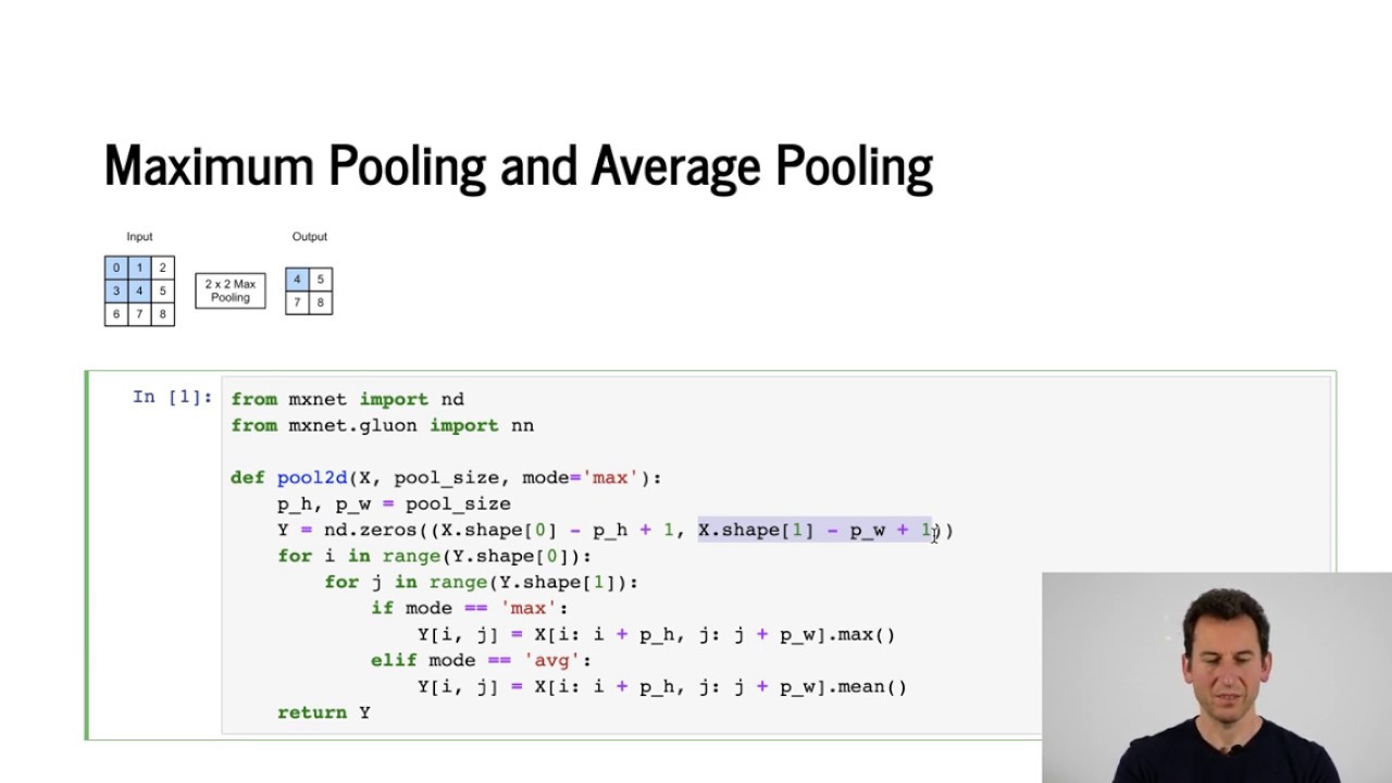 L11/9 Pooling in Python