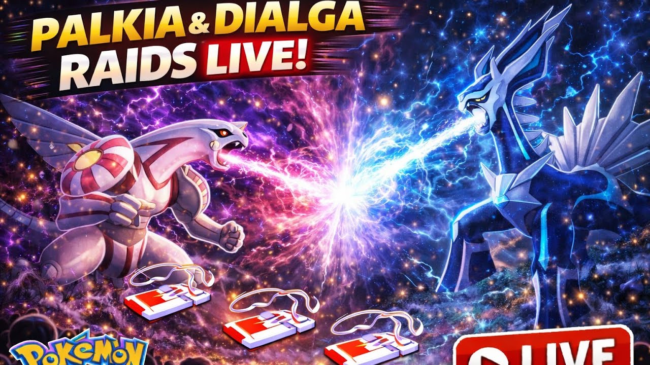 ⚡🔥 LIVE SHINY PALKIA HUNT 🔥⚡Pokemon Go