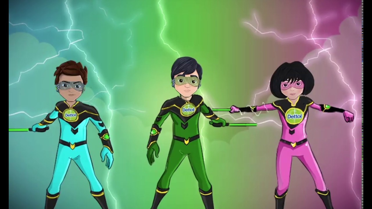 Help the Dettol Warriors defeat Germoon!