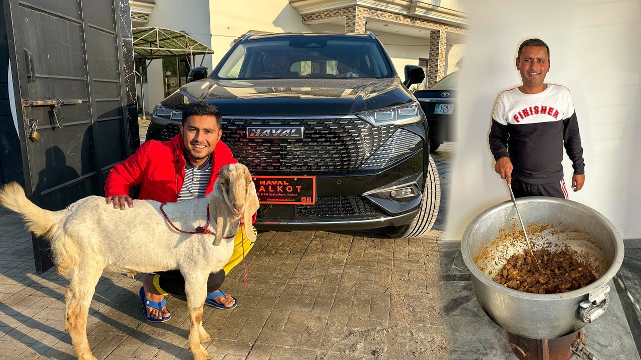 New Car Ki Party Mein Sub Ko Mutton Khilaya 😋😍
