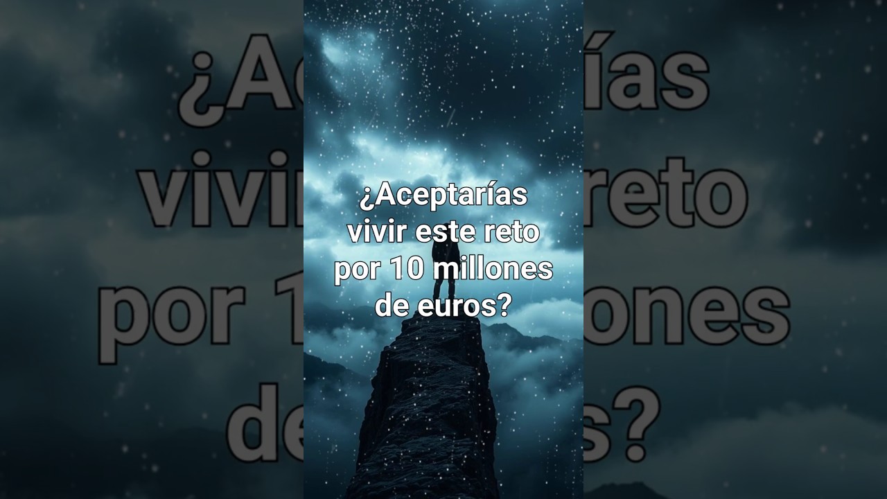 &iquest;Har&iacute;as esto por 10 MILLONES  de euros?