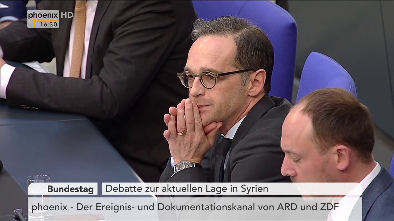 Vereinbarte Debatte zur aktuellen Lage in Syrien am 18.04.18