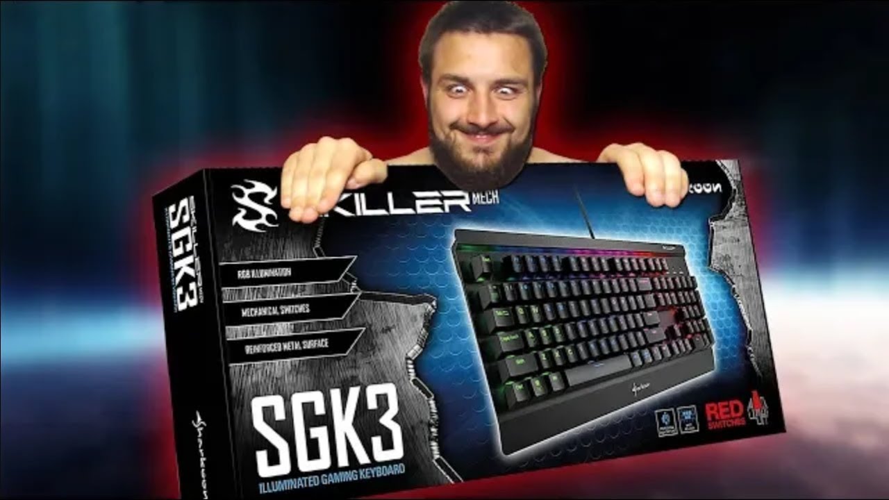 MOJA NOWA KLAWIATURA - SHARKOON SKILLER MECH SGK3