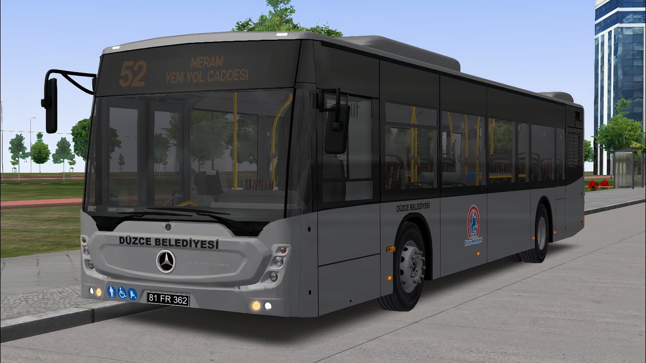 Mercedes-Benz Yeni Conecto Düzce Belediyesi v2 - Konya Haritası (Omsi 2)