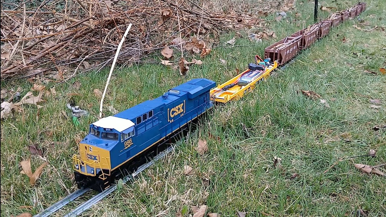 MTH 986 CSX IS BACK!!! And Helping With Storm Damage Cleanup!