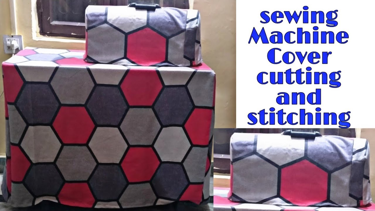 Sewing Machine Cover Making At Home|| Febric Reuse|| पुराने कपड़ों से सिलाई मशीन का कवर बनाना सीखें
