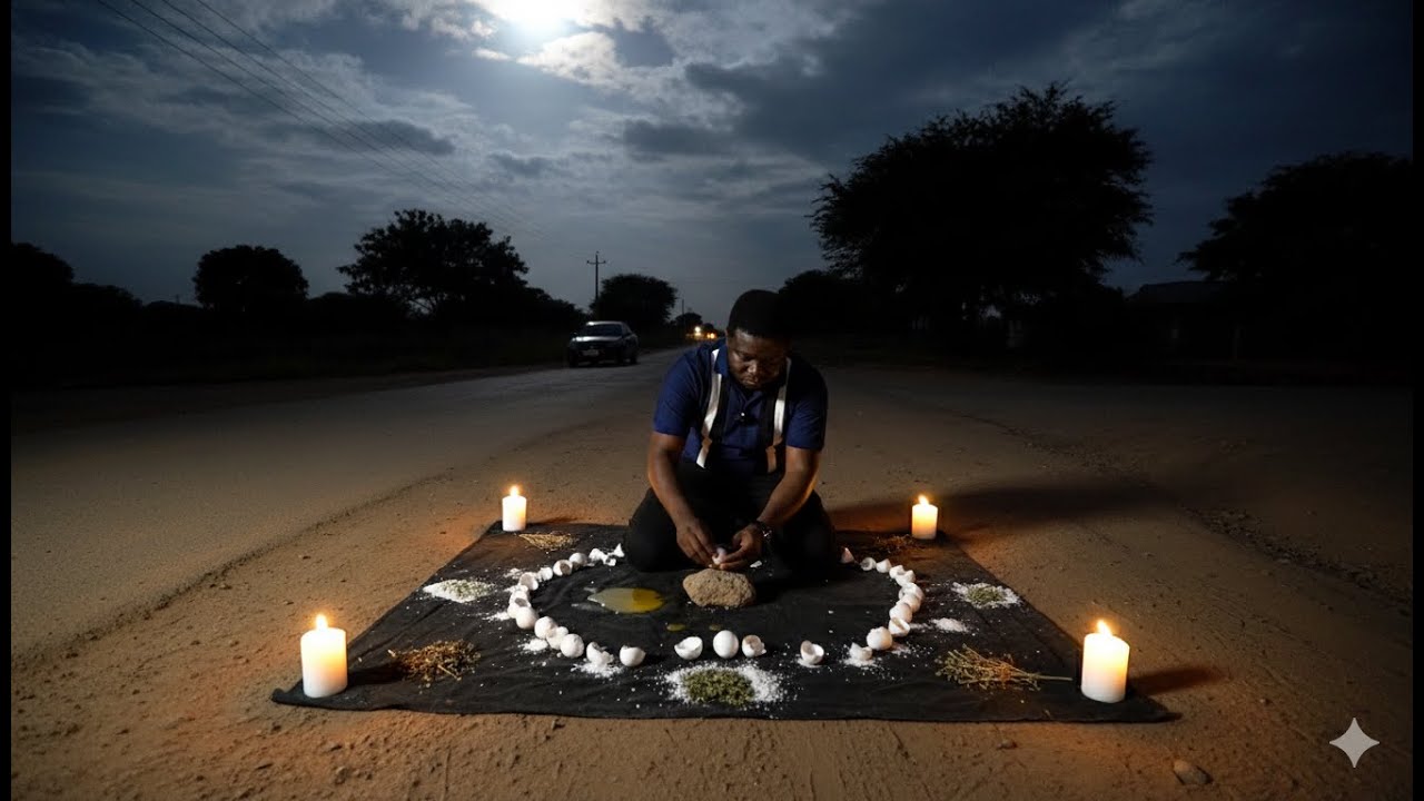 Do this egg rituals at four junction road at mid night. God of herbs vs Nana wusu