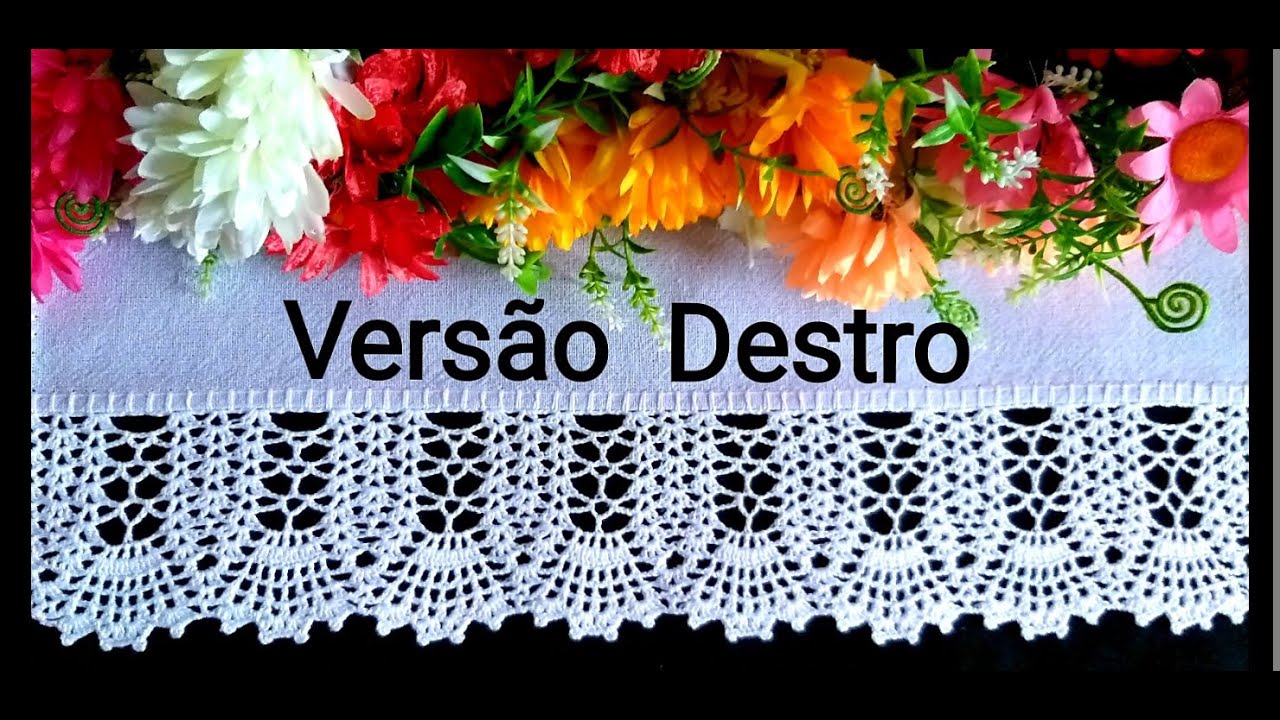 #BarradoemCrochê Nº 125 Versão Destro