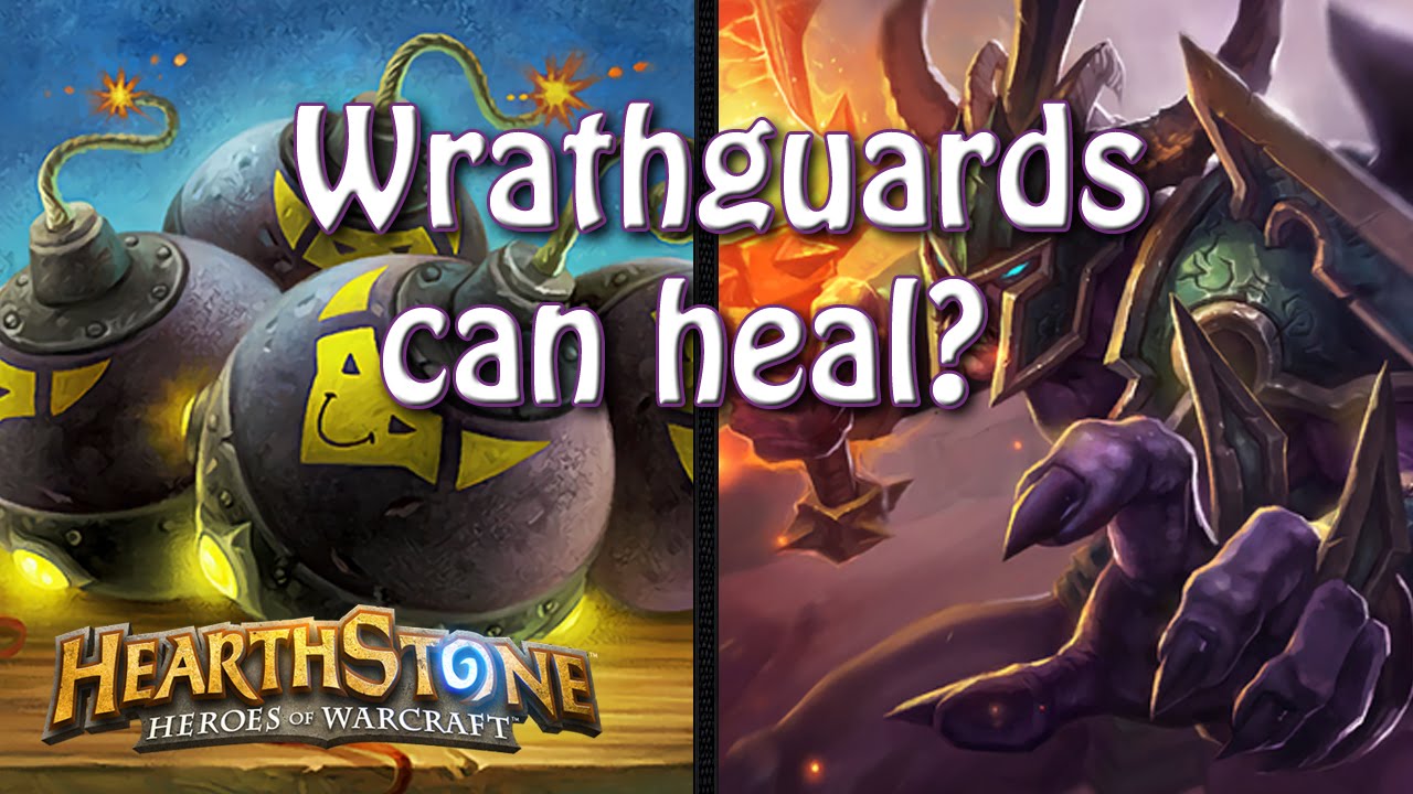 Hearthstone - Wrathguard can heal?