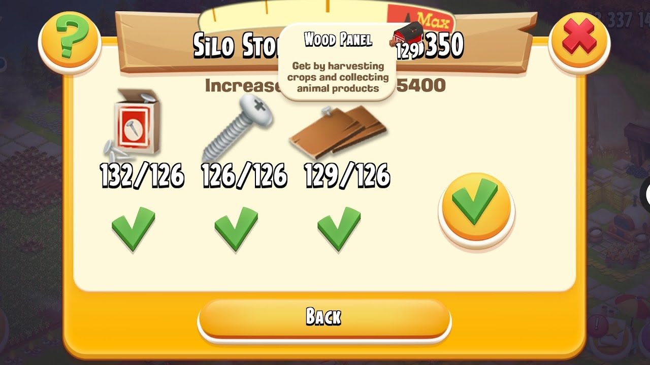 Upgrade silo storage//HayDay LVL 146🩵🩵