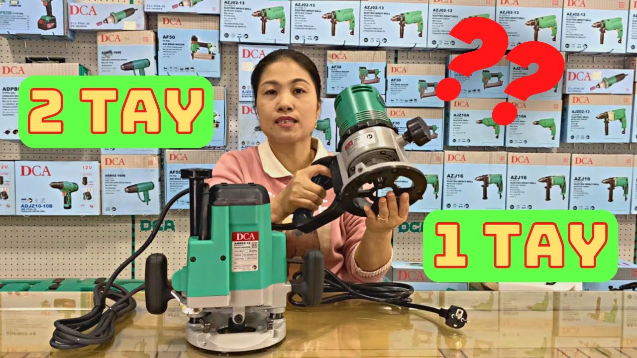 Máy Soi (Phay) 1 Tay Và 2 Tay Của DCA Giá Hợp Lí Quá
