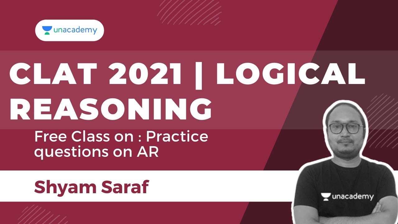 CLAT 2021 | Logical Reasoning | Practice question on AR