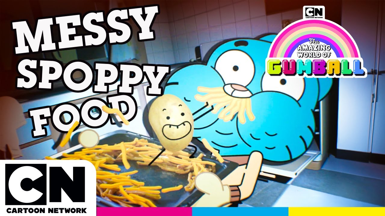 So Tasty and Messy 🍔: Food Disaster in Gumball’s Kitchen | Cartoon Network 🍟