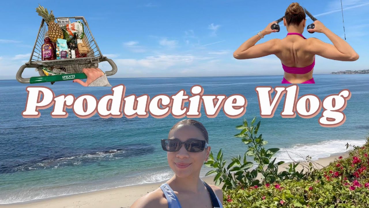 Productive Vlog, Day in my life.