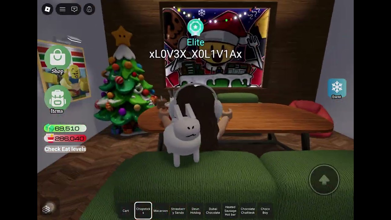 Convenient store, Mukbang Roblox