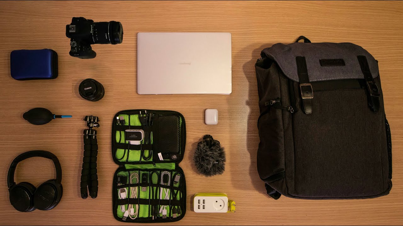 QUÉ GADGETS LLEVO EN MI MOCHILA | Tech Travel Bag