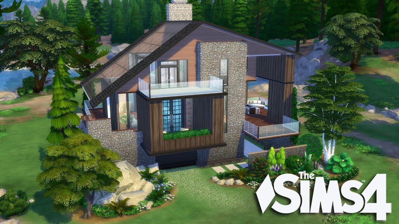 The Sims 4 - Granite Falls Summer Lodge (House Build)