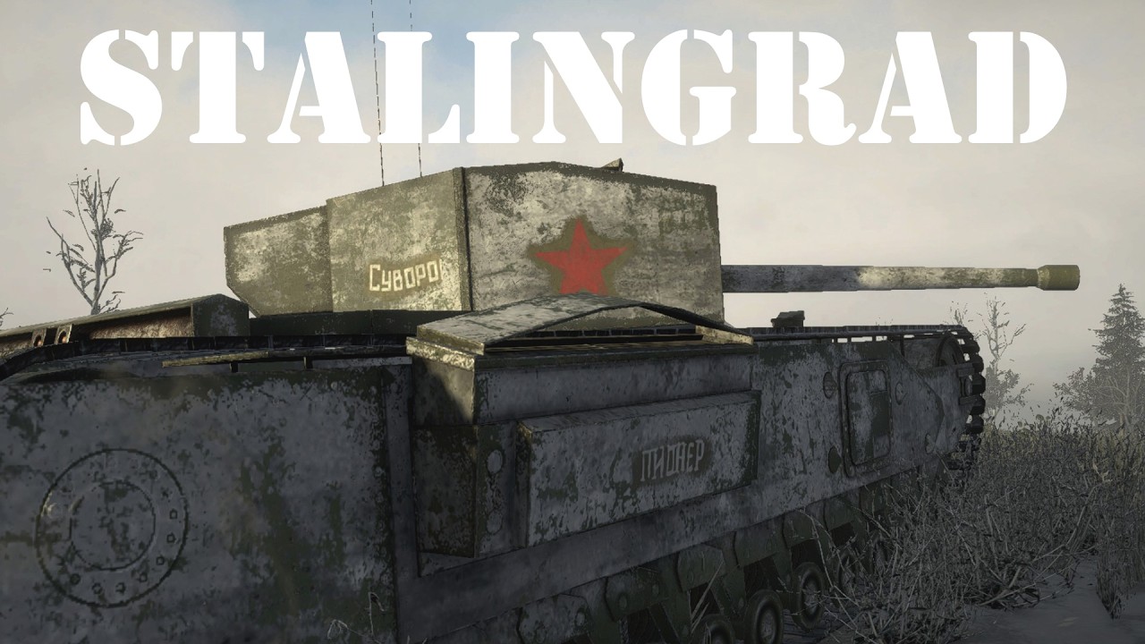 HISTORICALLY ACCURATE SOVIET CHURCHILL TANK?? | Easy Red 2 Stalingrad DLC Gameplay (No Commentary)