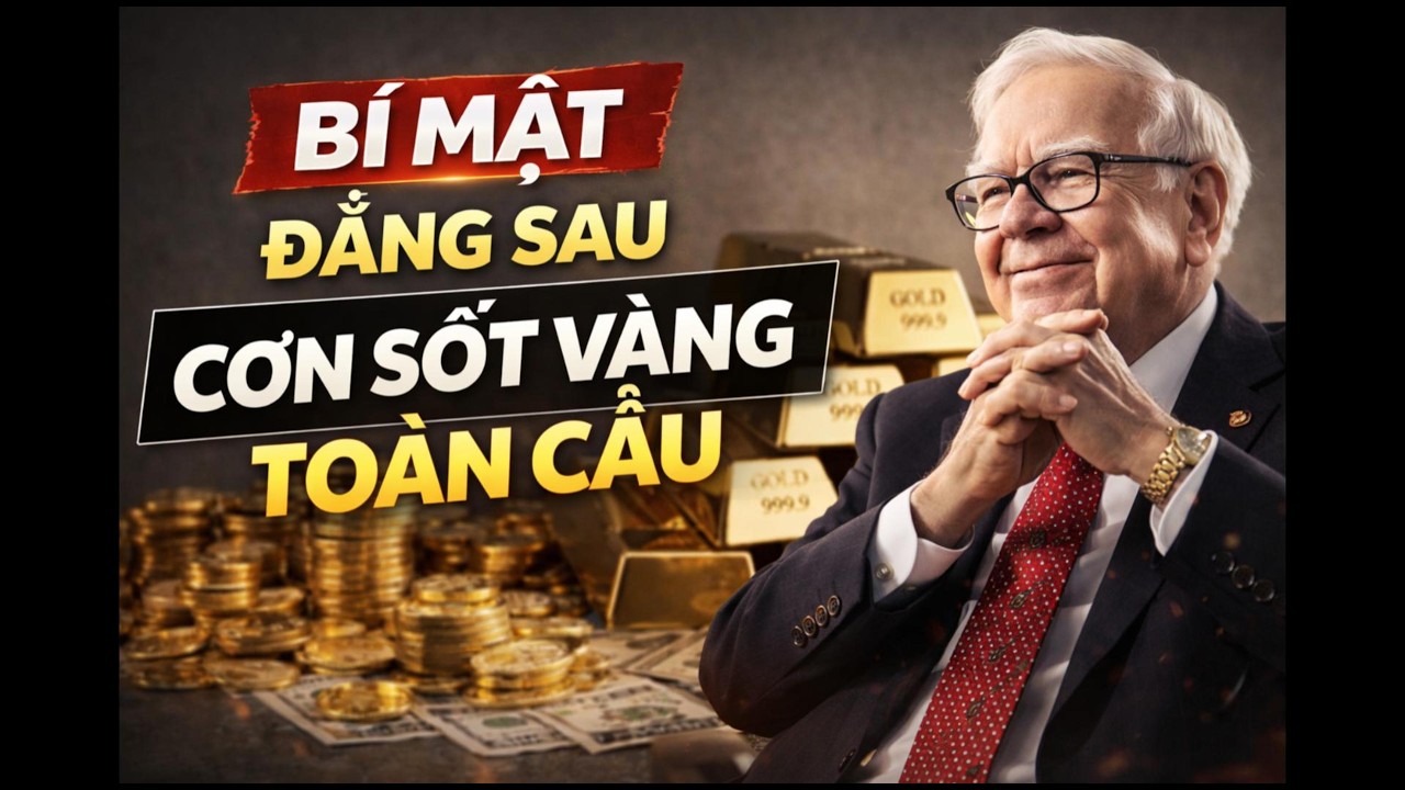 Bí Mật Đằng Sau Cơn Sốt Vàng Toàn Cầu #hoclamchuofficial #tintuc #giavanghomnay #baihocthanhcong