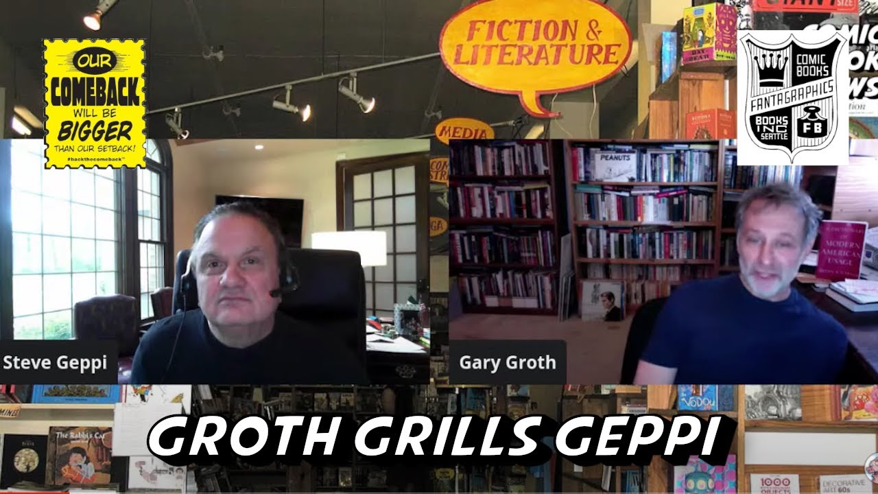 Good Grief! Gary Groth grills GFE's Geppi (gently)