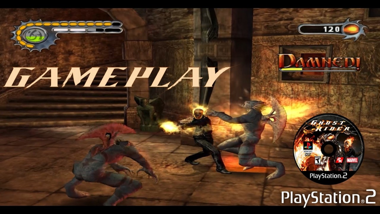 Ghost Rider PS2 Gameplay – Chains, Fire, and Chaos