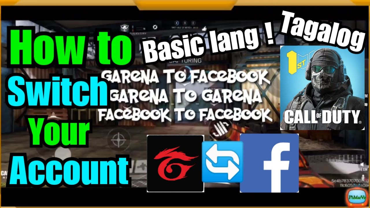 HOW TO SWITCH YOUR ACCOUNT IN CALL OF DUTY MOBILE | TAGALOG TUTORIAL | PhMarVz TV