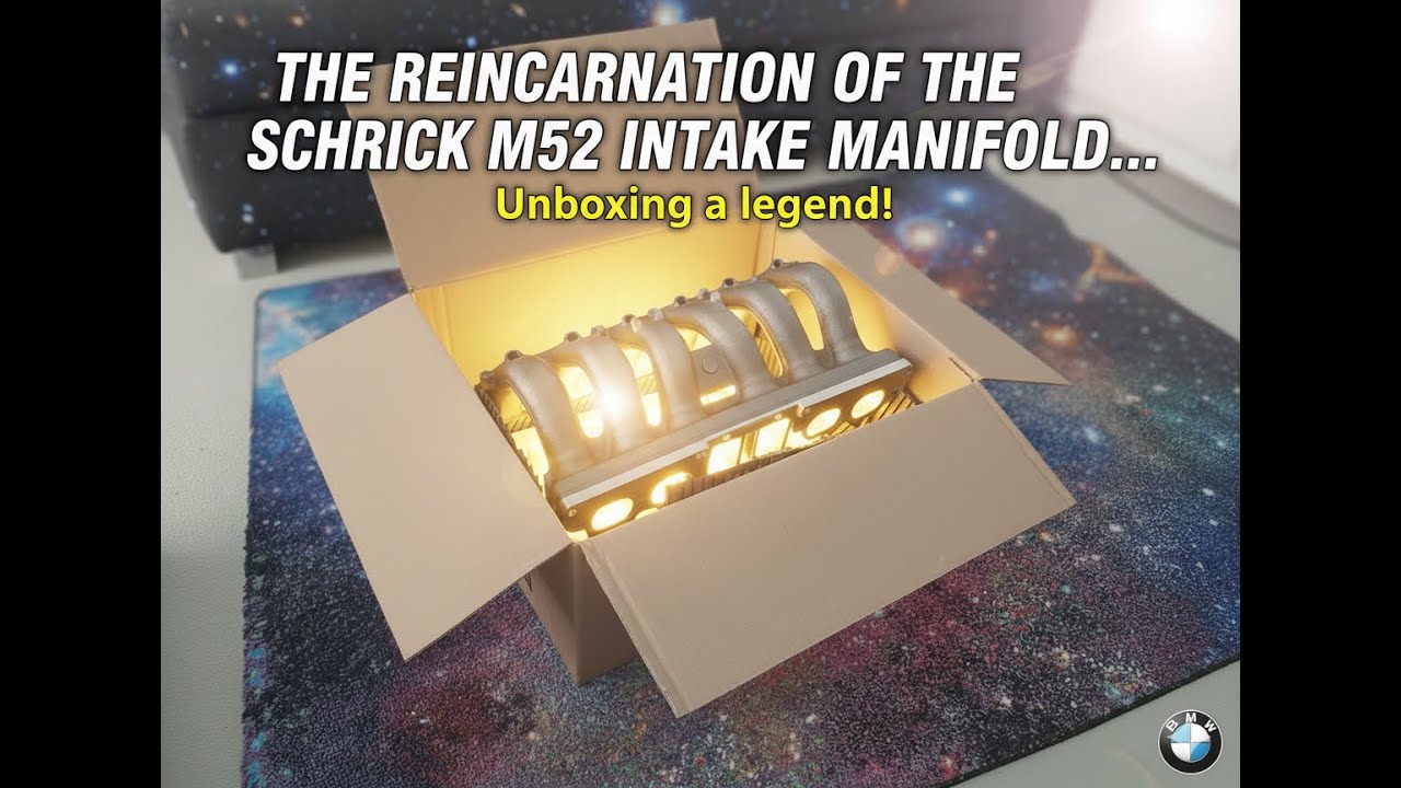 The Reincarnation of the Schrick BMW M52 intake manifold - the Legend is back...