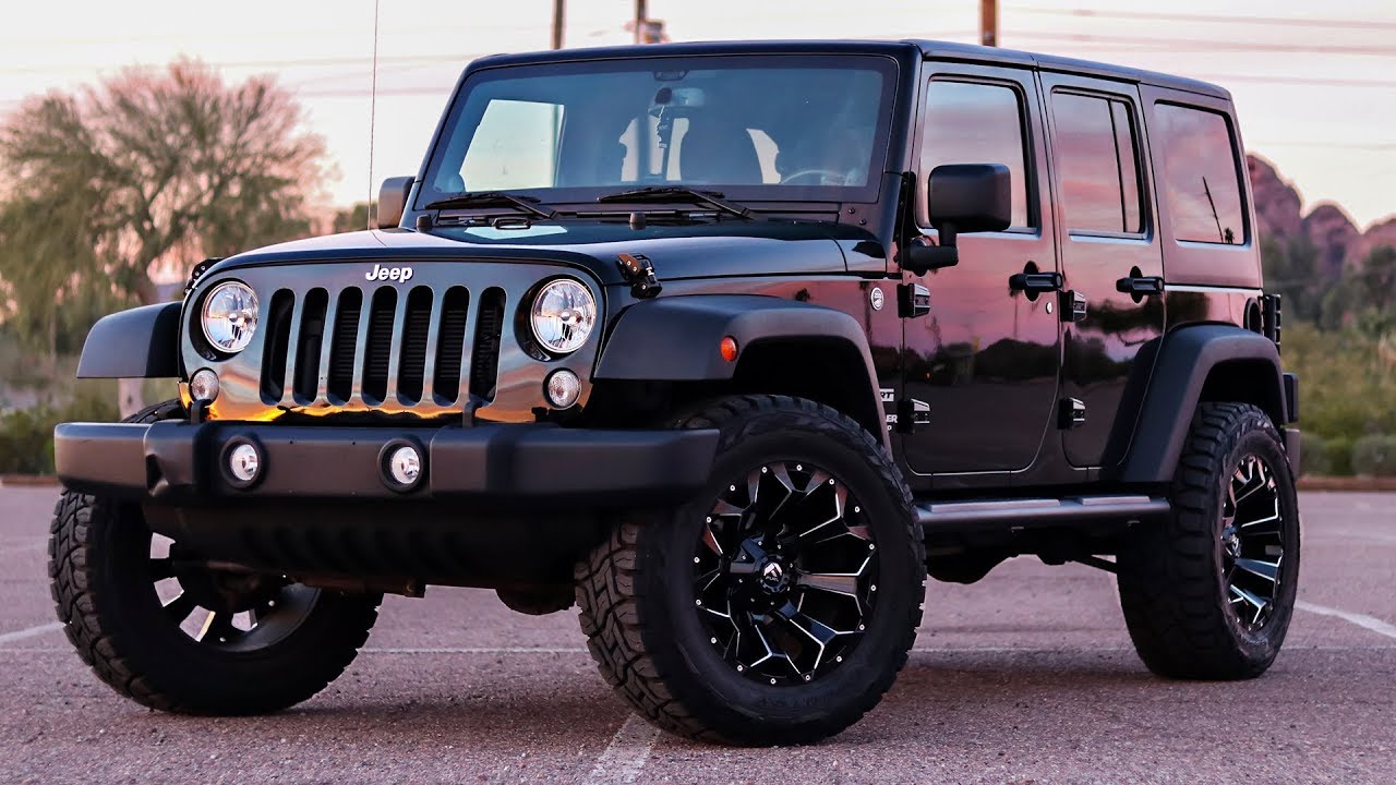 Blacked Out Jeep w/ 35