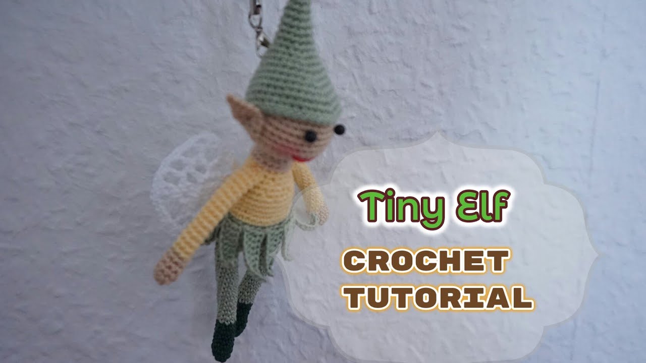 How to crochet Tiny Elf / christmas ornament
