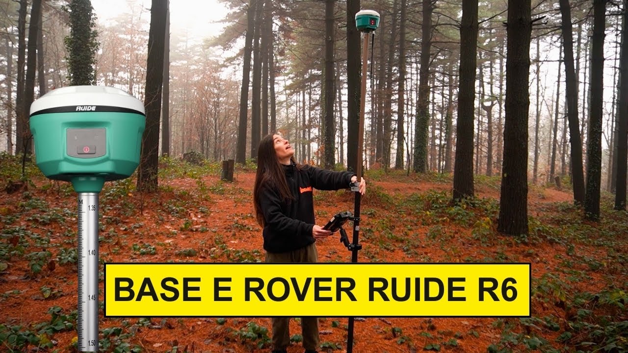 Ruide R6 base + rover ricondizionato – test reale in bosco e portata radio