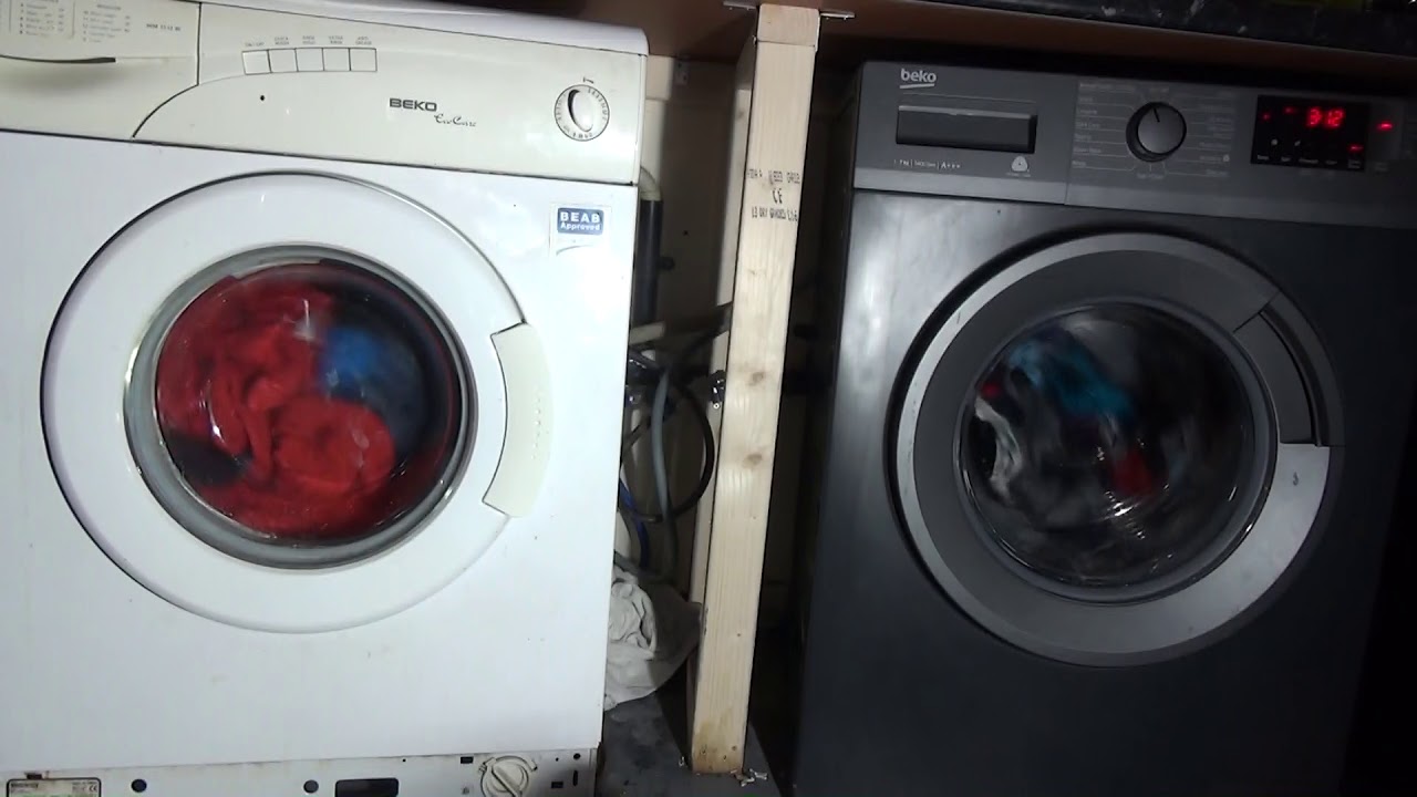 Wash Race No.137 : Beko vs Beko   Intensive 60 vs Baby care 60'c