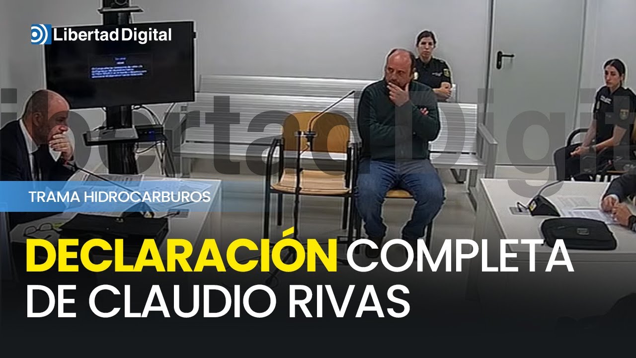 Declaración completa de Claudio Rivas tras su detención en la trama hidrocarburos